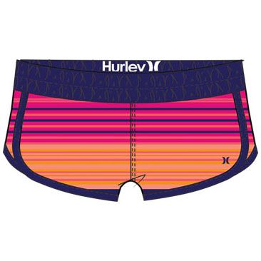 Hurley Women's Supersuede Printed Beachrider Boardshort