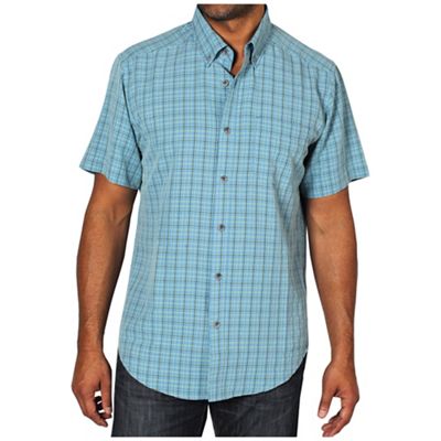Ex Officio Men's Pisco Micro Plaid S/S Tee