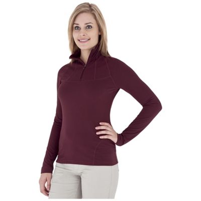 Royal Robbins Women's Mountain Velvet 1/4 Zip Top