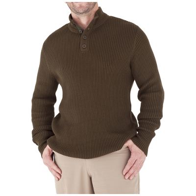 Royal Robbins Men's Quebec Button Mock Top
