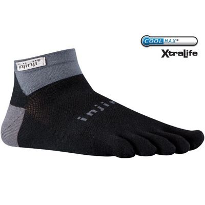 Injinji Nuwool Run Lightweight Mini Crew Toesock