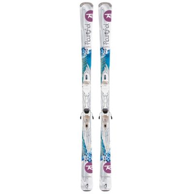 Rossignol Temptation 74 Skis w/ Xelium 100 L Sand White Bindings - Women's