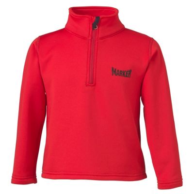 Marker Kids' Active Zip-T Neck Top