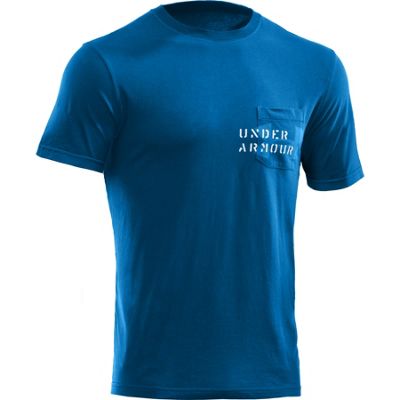 Under Armour Men's Charged Cotton SS Pocket T