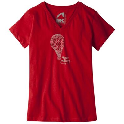 Mountain Khakis Women's Rise Above It SS V-Neck Tee