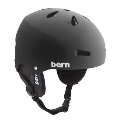 Bern Macon Snowboard Helmet Matte / Knit Audio - Men's