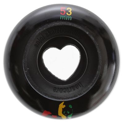 Enjoi Rasta Panda Hollowcore Skateboard Wheels 53mm