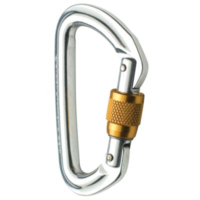Quicksilver Screwgate Locking Carabiner, Camping & Outdoor  Black Diamond  Carabiners  