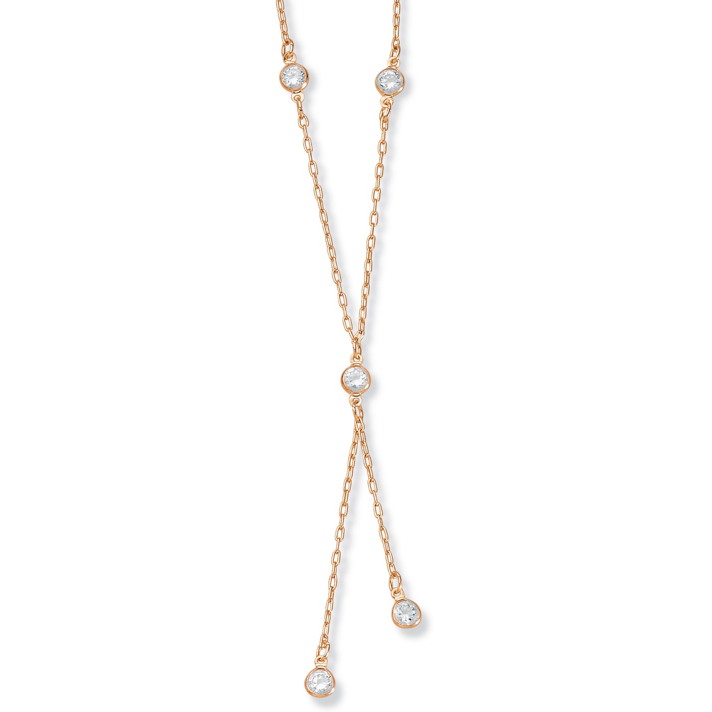 Y Necklace Goldone 18" Length