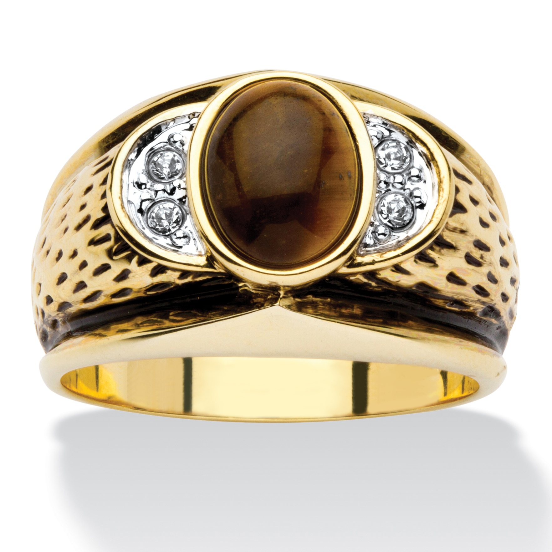 Men's Tiger's-Eye Ring