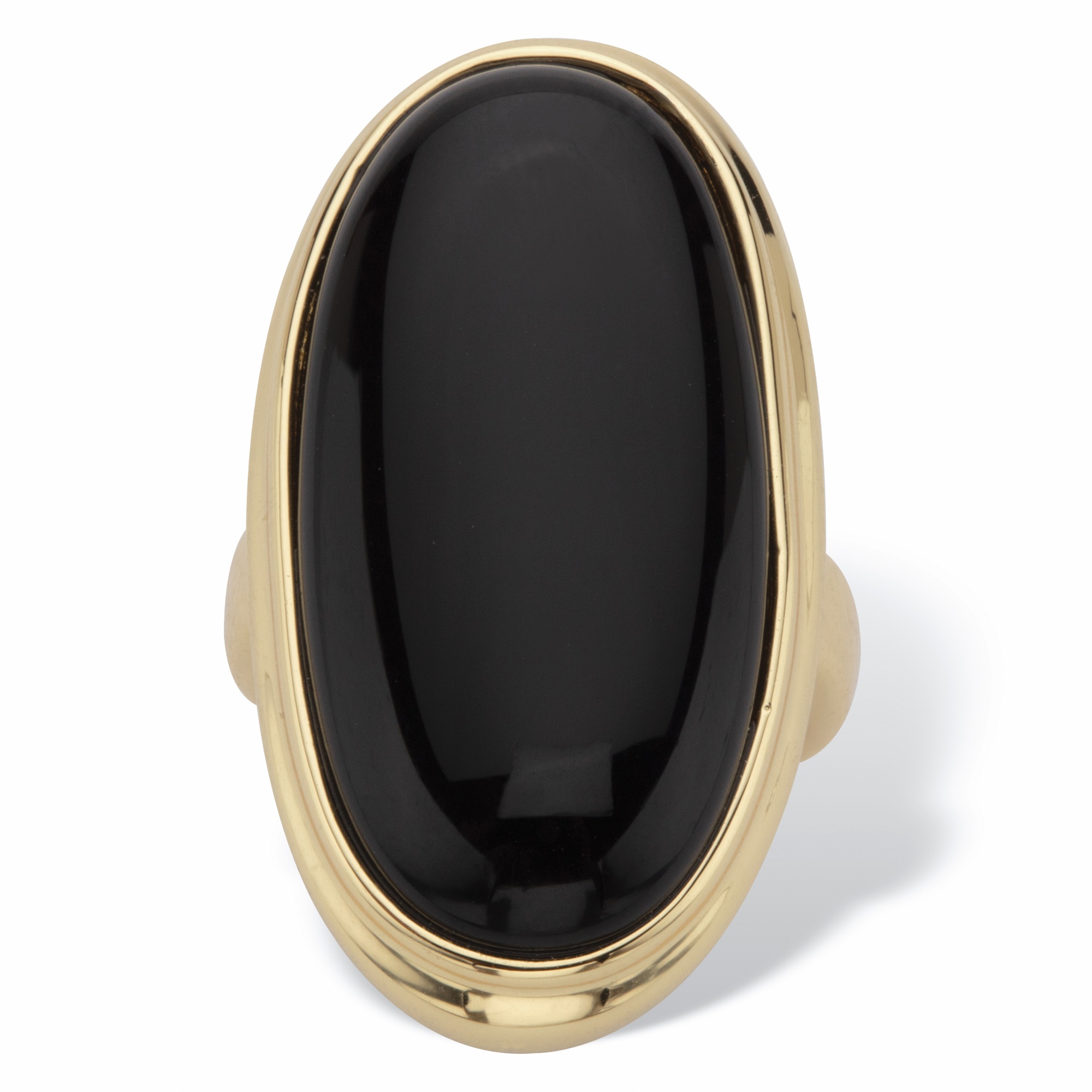 Onyx 14k Gold-Plated Ring