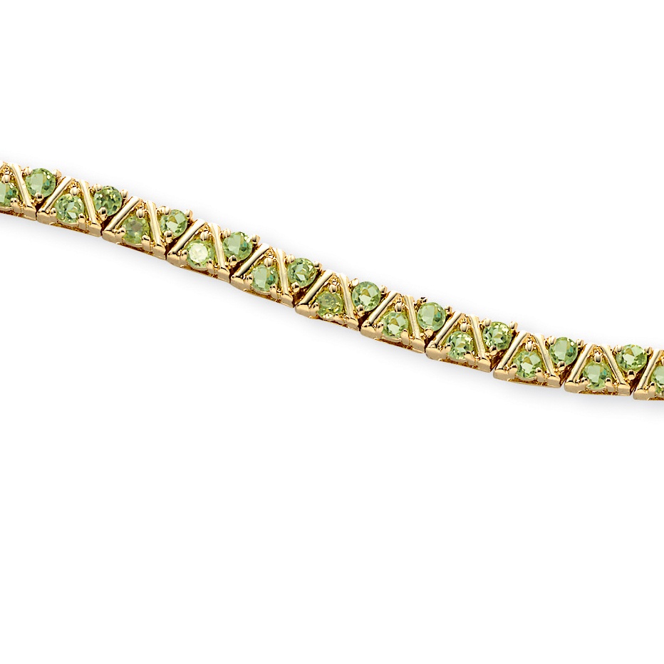 Peridot Bracelet 7-1/4"