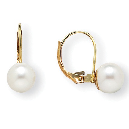 Pearl 10k Earrings
