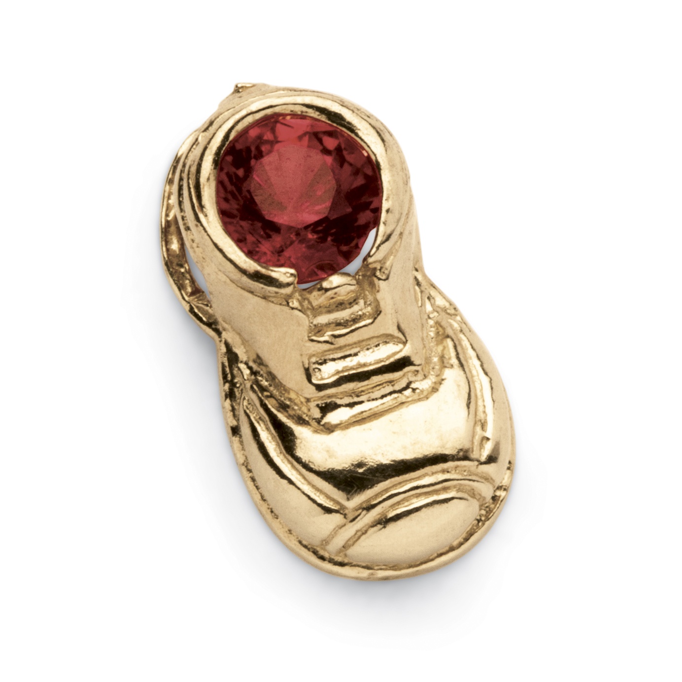 Birthstone 14k Baby Bootie Charm
