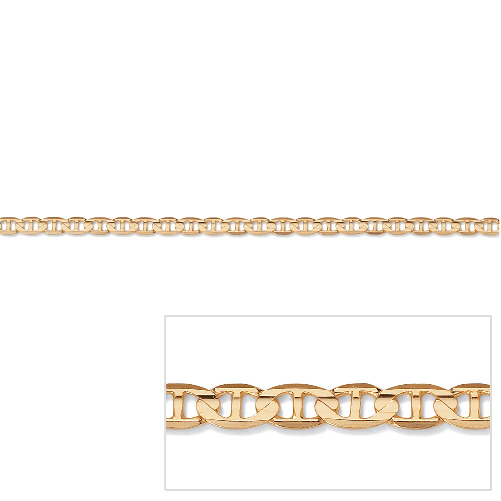 10k Gold Mariner 3.2 mm, 18"