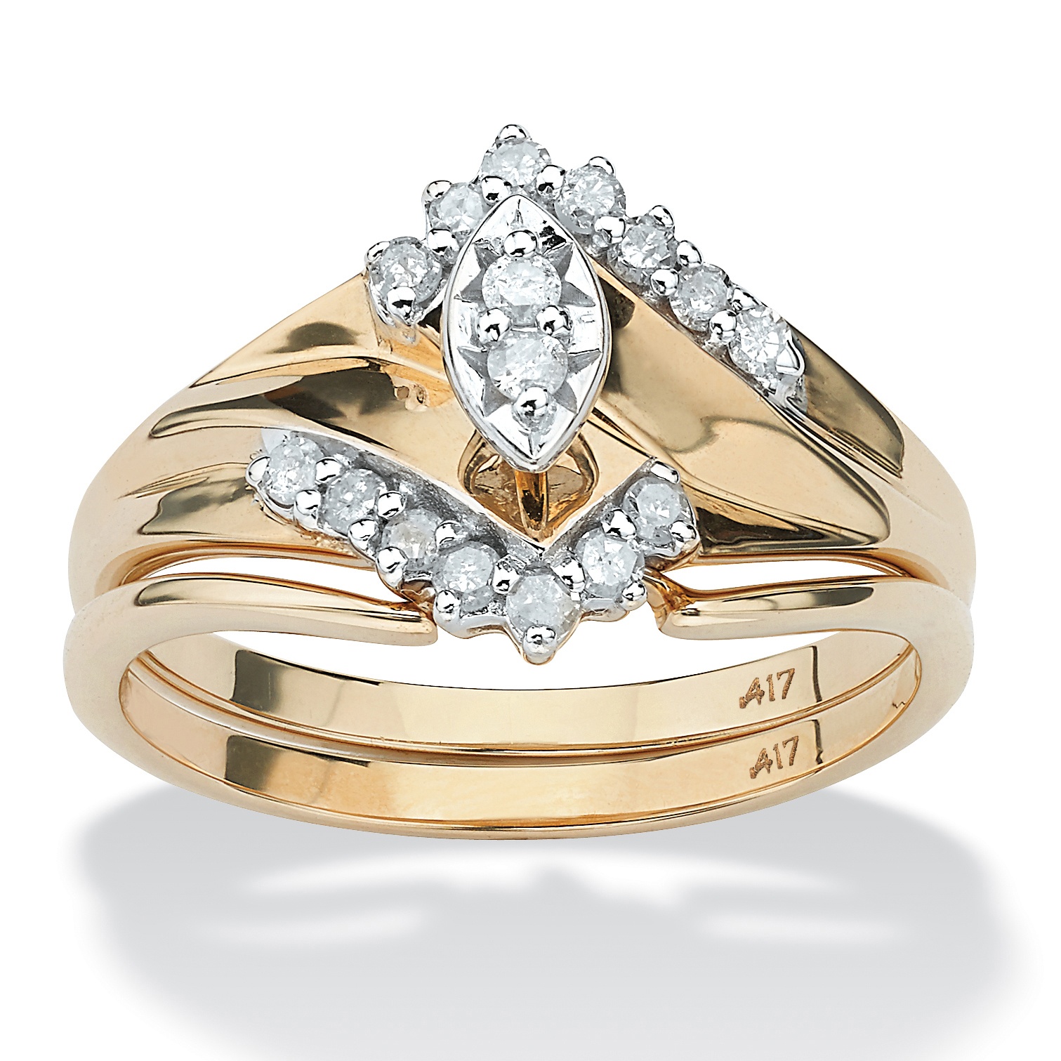 Diamond Wedding Set