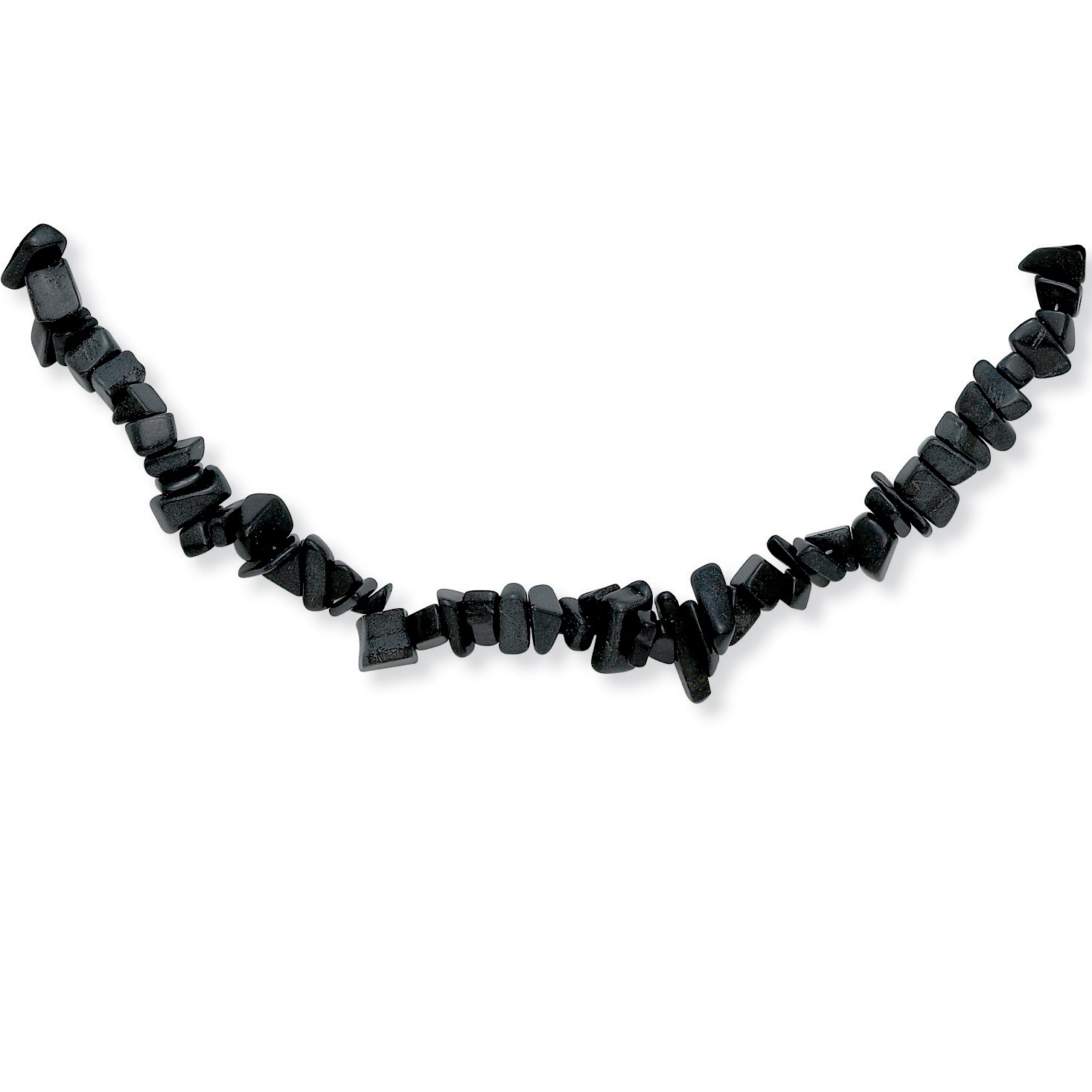 Onyx Necklace 18"