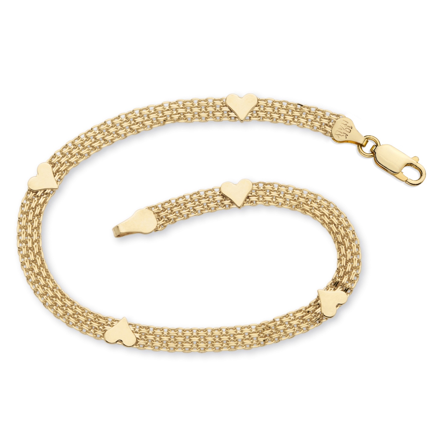 10k Gold Bismark 7 1/4"