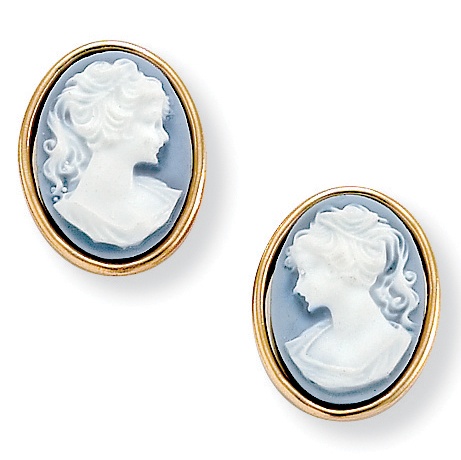 Cameo-Style Earrings