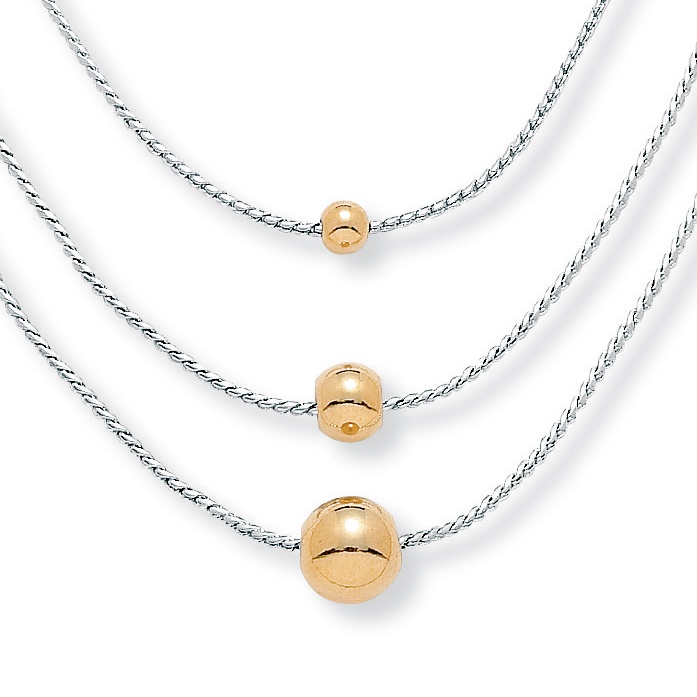 Silvertone Tailored Necklace