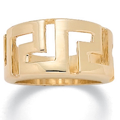 "Greek Key" Ring