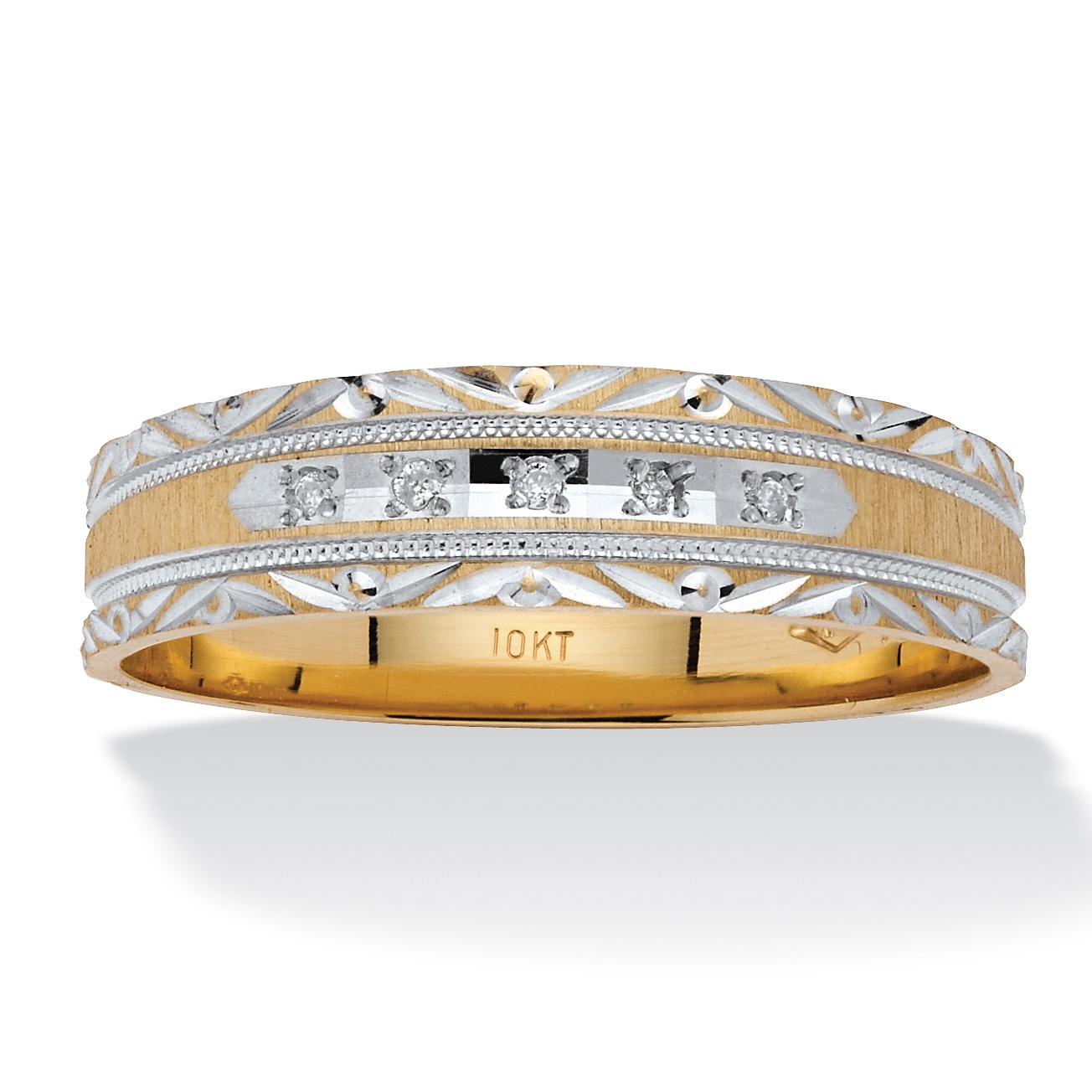 Men's 10k Gold Wedding Band
