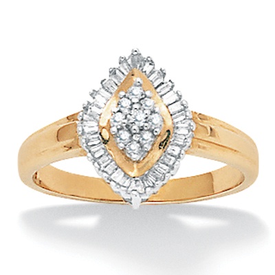 Diamond 10k Gold Ring