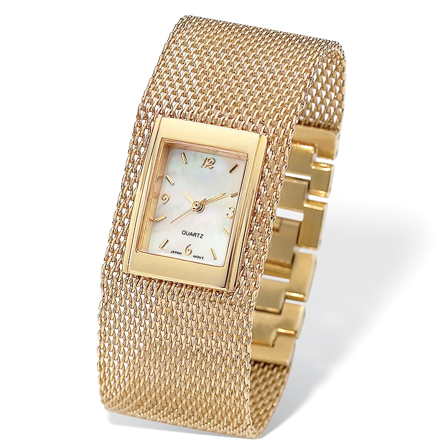 Mesh Bracelet-Watch 7" Adjustable