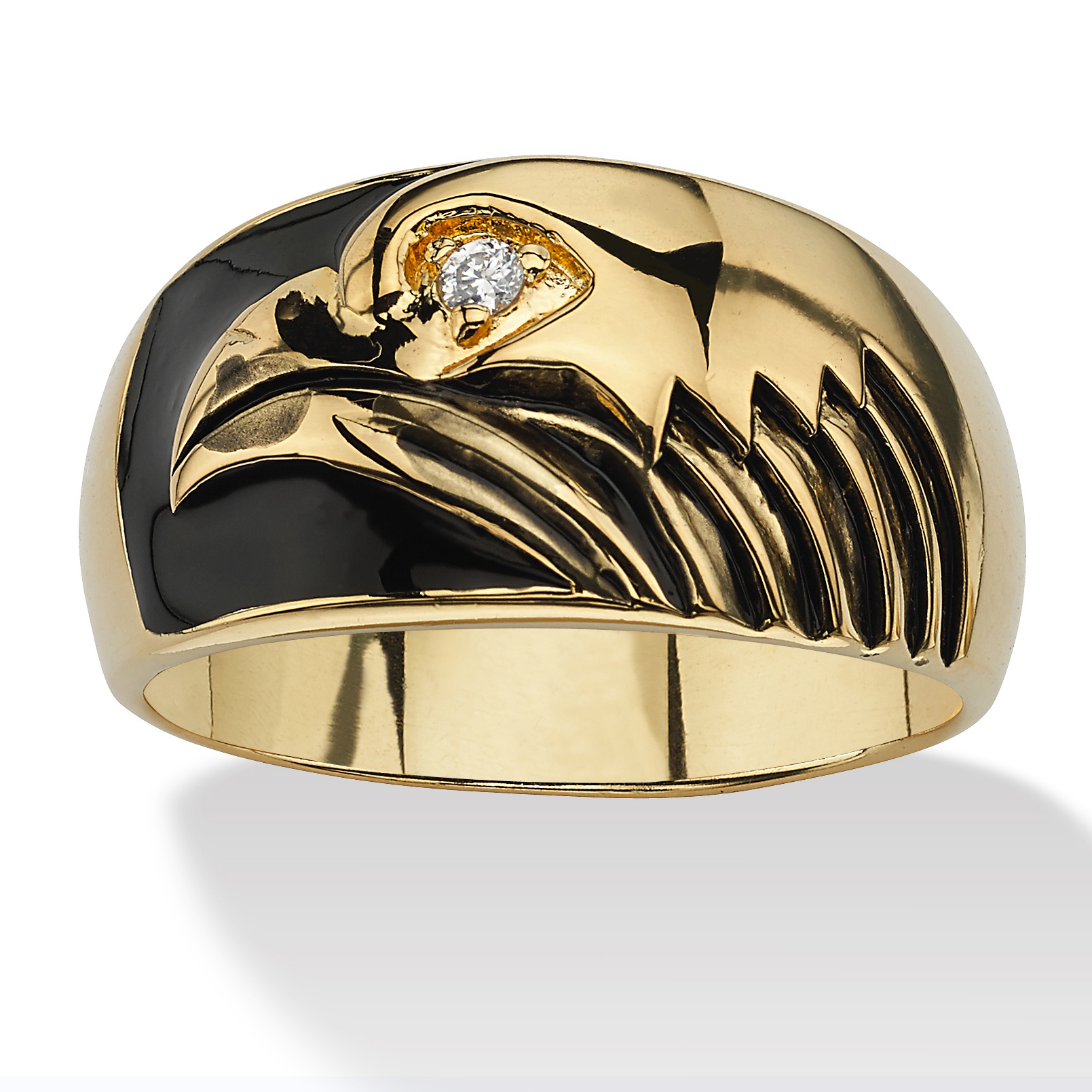 Men's DiamonUltra&trade; CZ Eagle Ring
