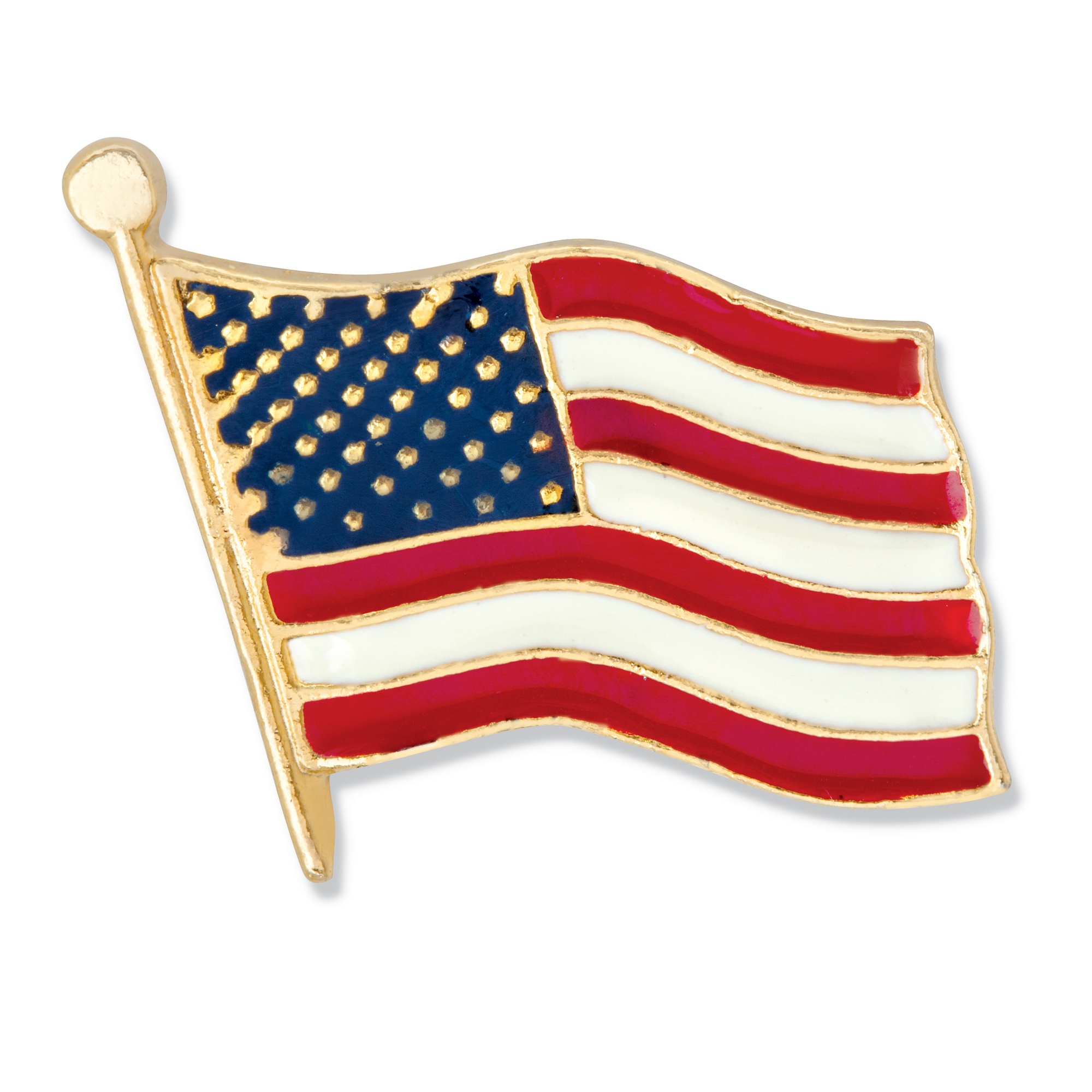 Patriotic Flag Pin