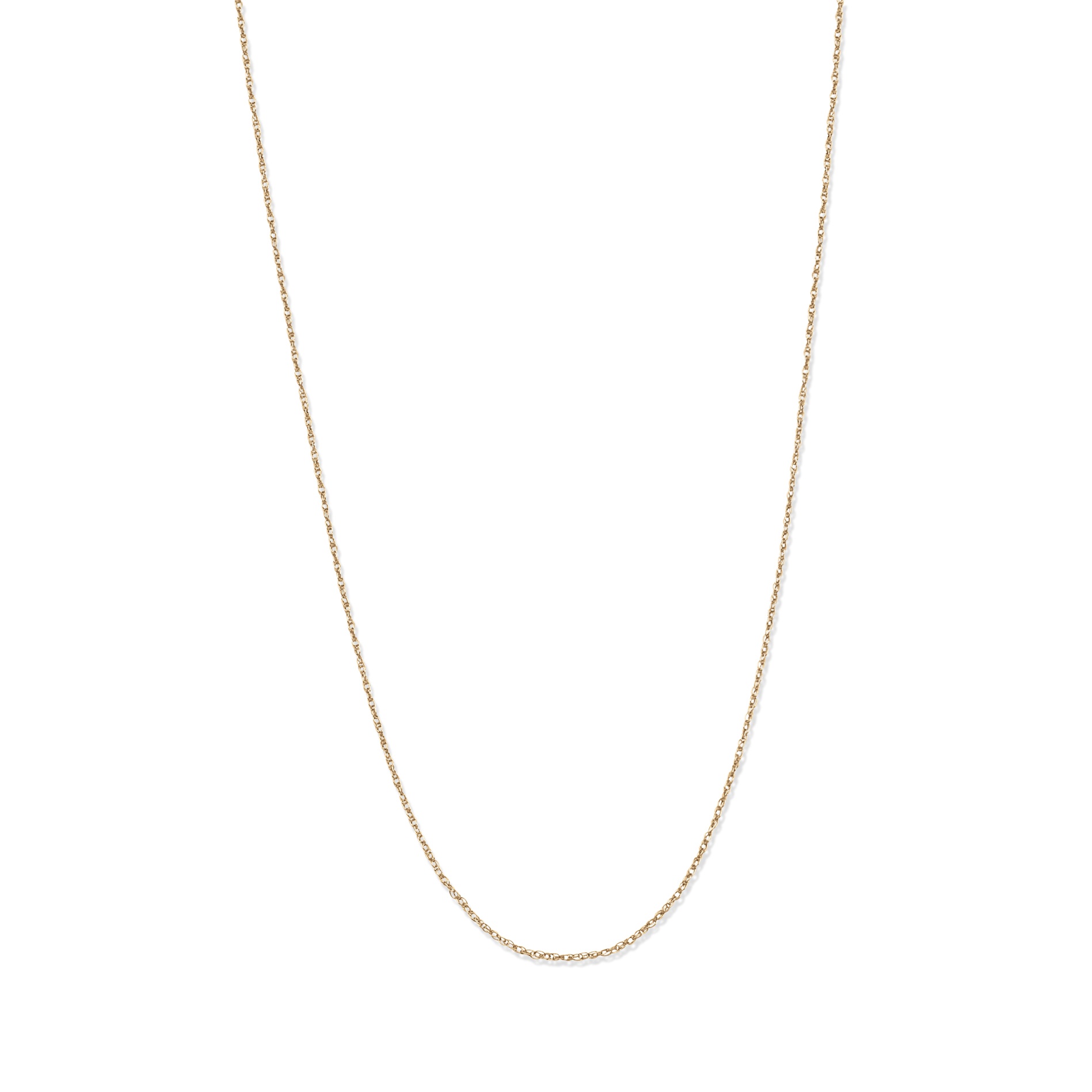 14k Gold Rope Chain 18"