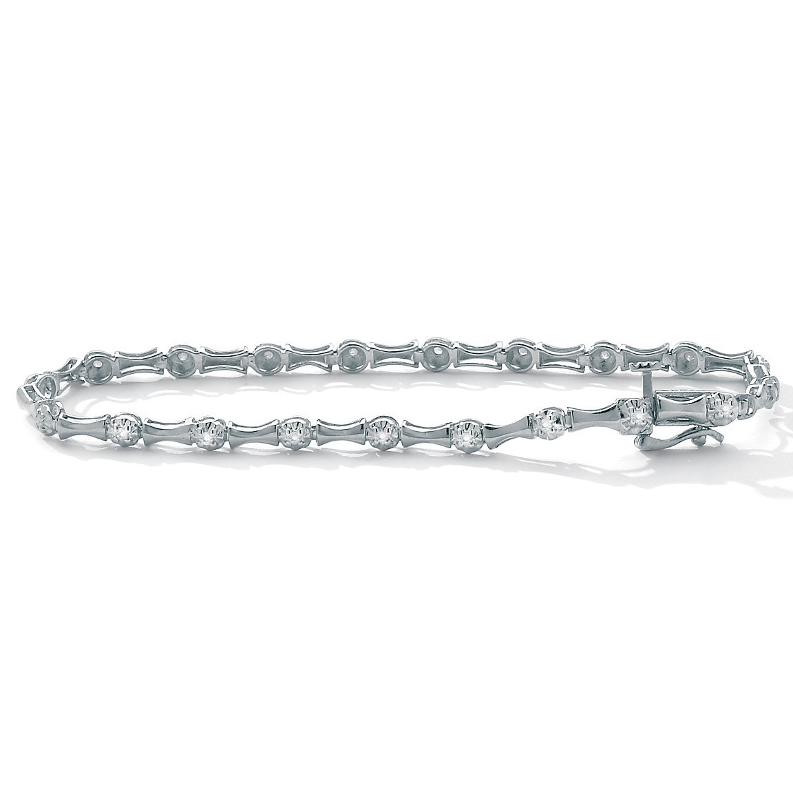Diamond 10k Bracelet 7 1/4"