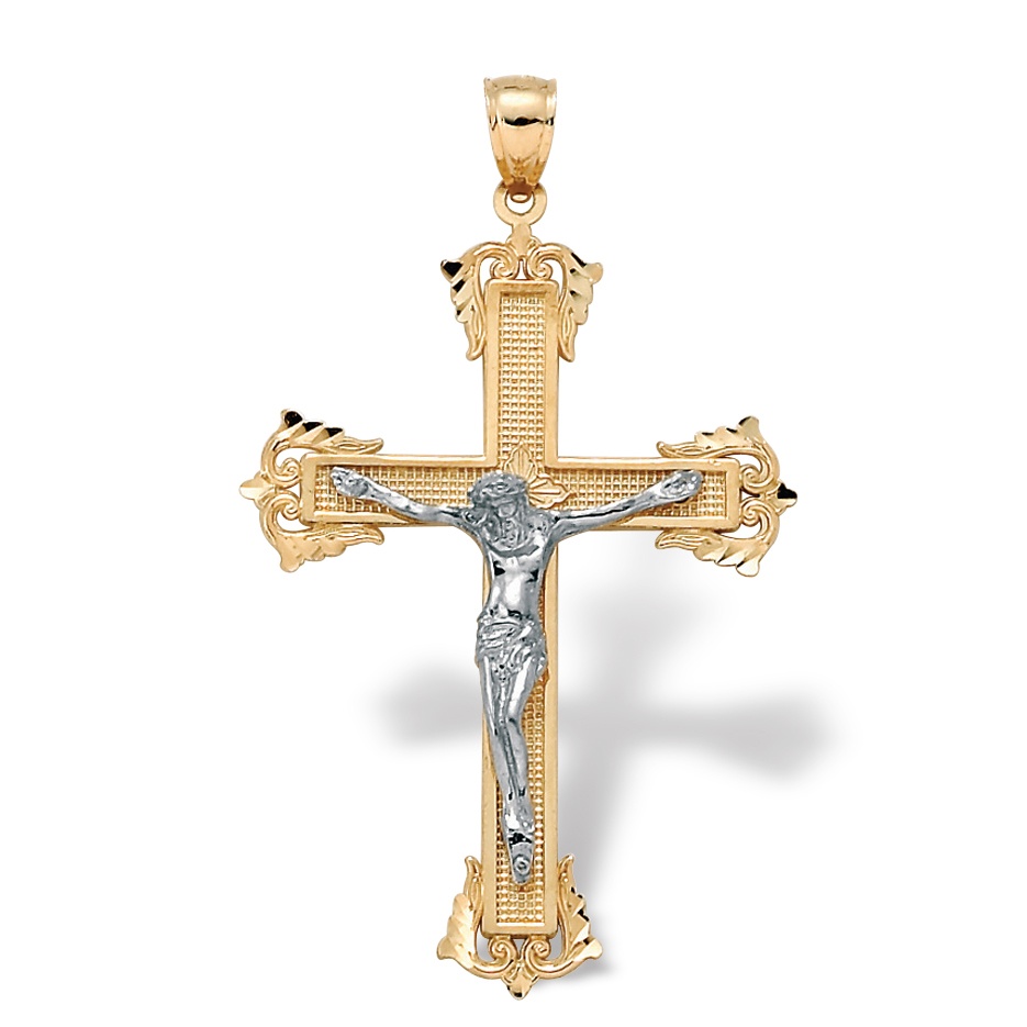 10k Gold Crucifix/Cross Pendant
