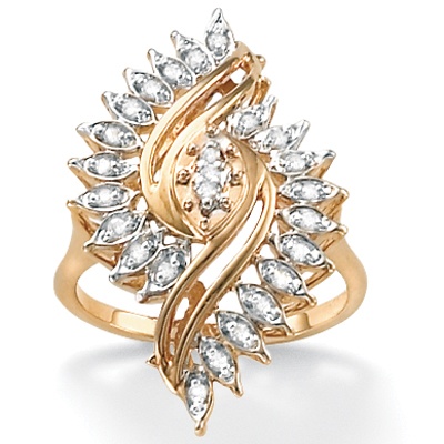 Diamond Accent 10k Gold Ring
