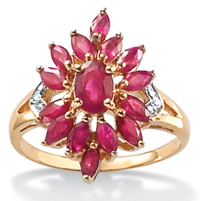 Ruby 10k Gold Ring