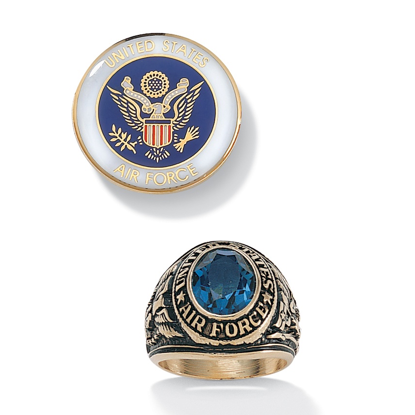 2-Piece Air Force Ring/Pin Set