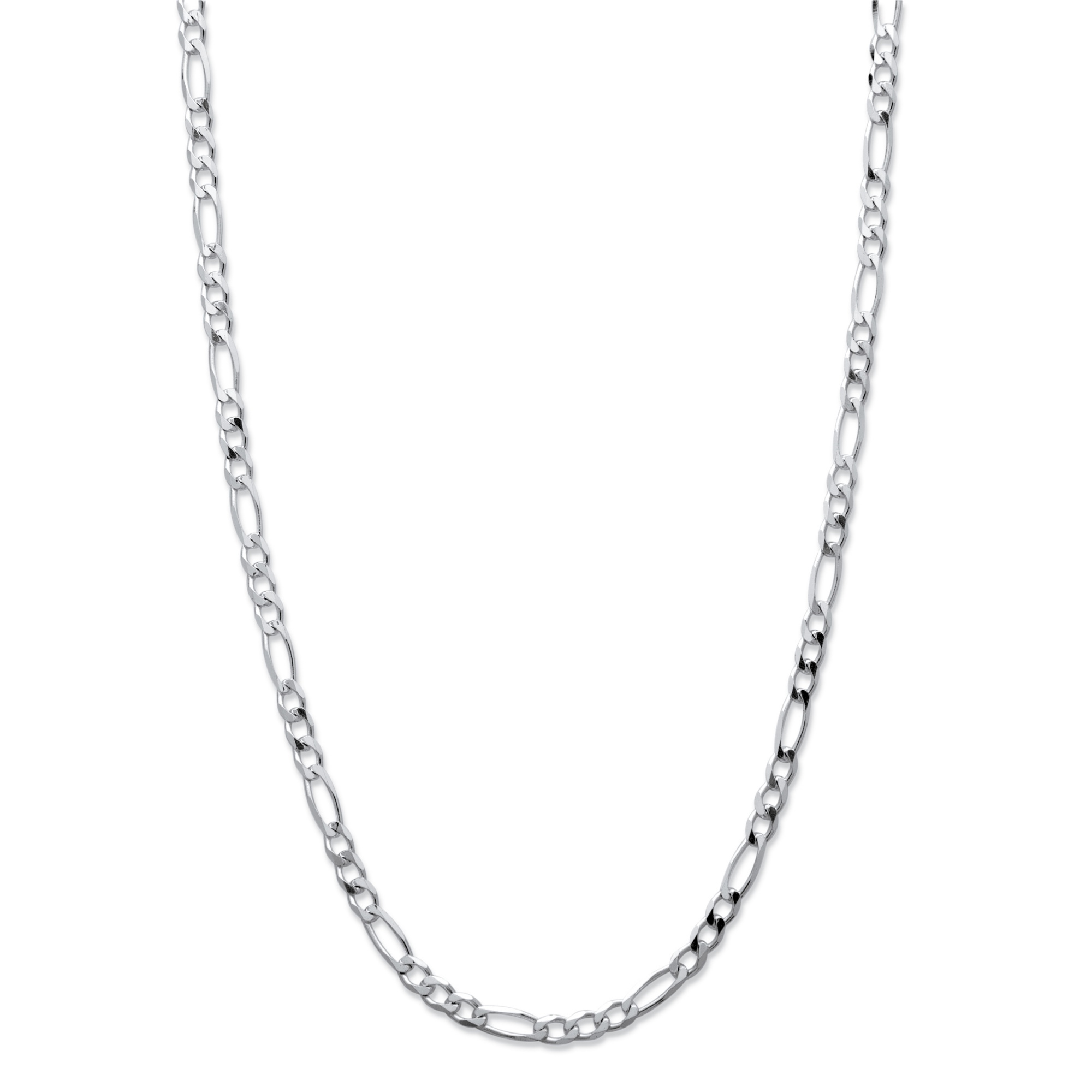 Silver Figaro Chain 20"