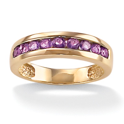 Amethyst 10k Gold Ring