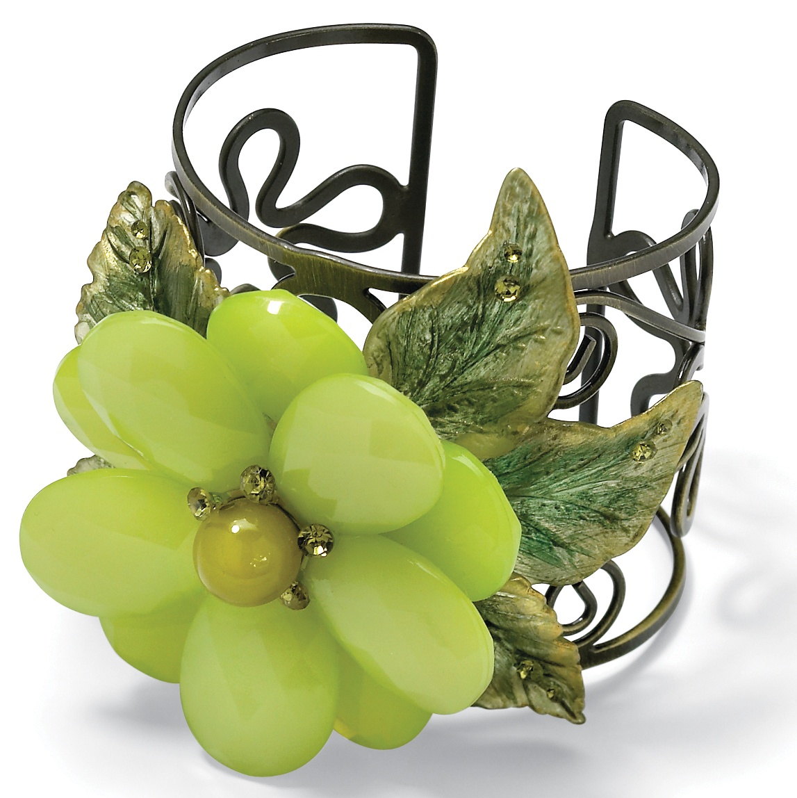 Flower-Shaped Bracelet 7 1/4