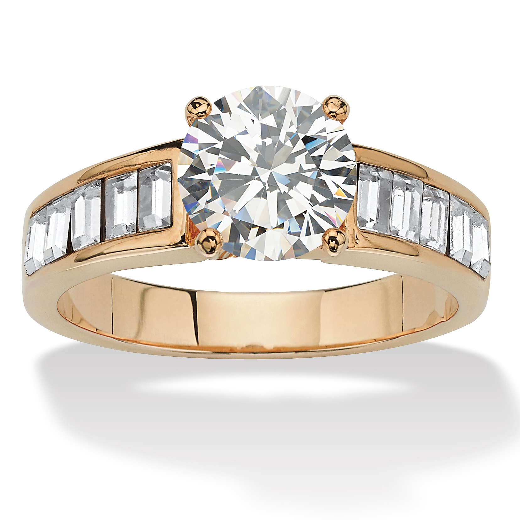 DiamonUltra&trade; CZ/Crystal Ring