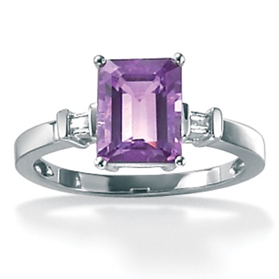 Amethyst 10k Gold Ring