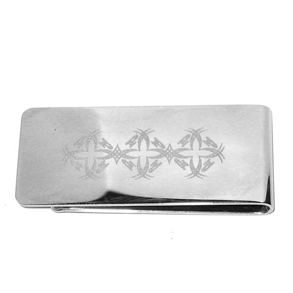 Men's Stainless Steel Phat Farm Money Clip