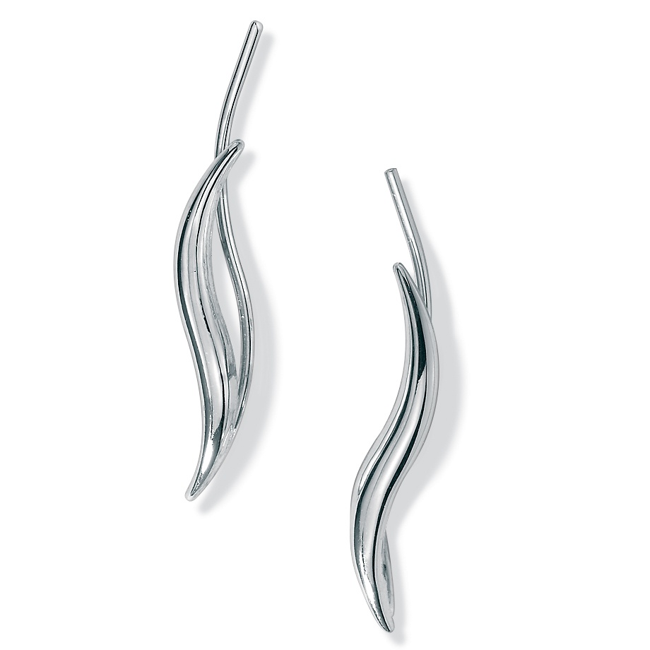 14k White Gold Earring Pins