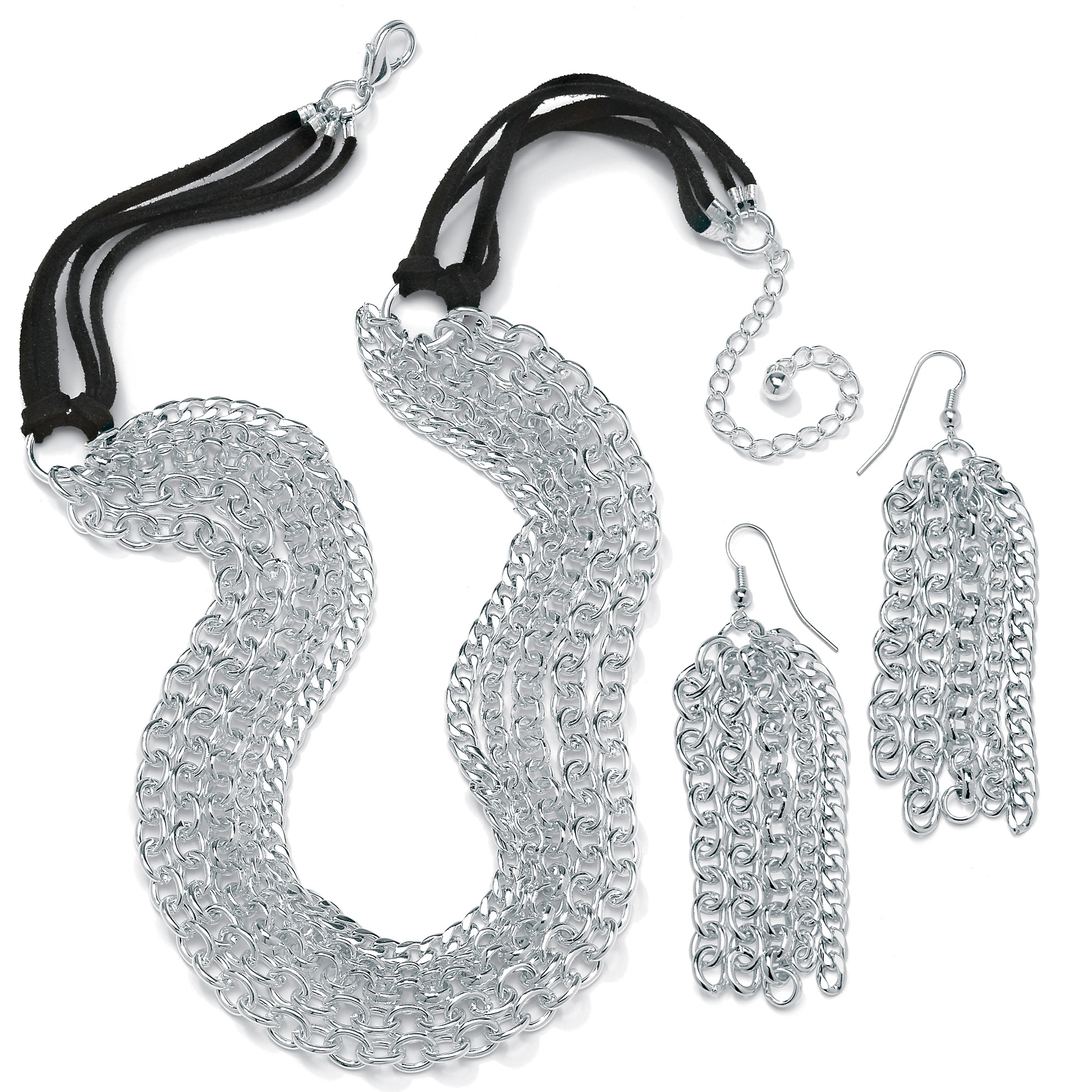 2-Piece Multi-Link Jewelry Set
