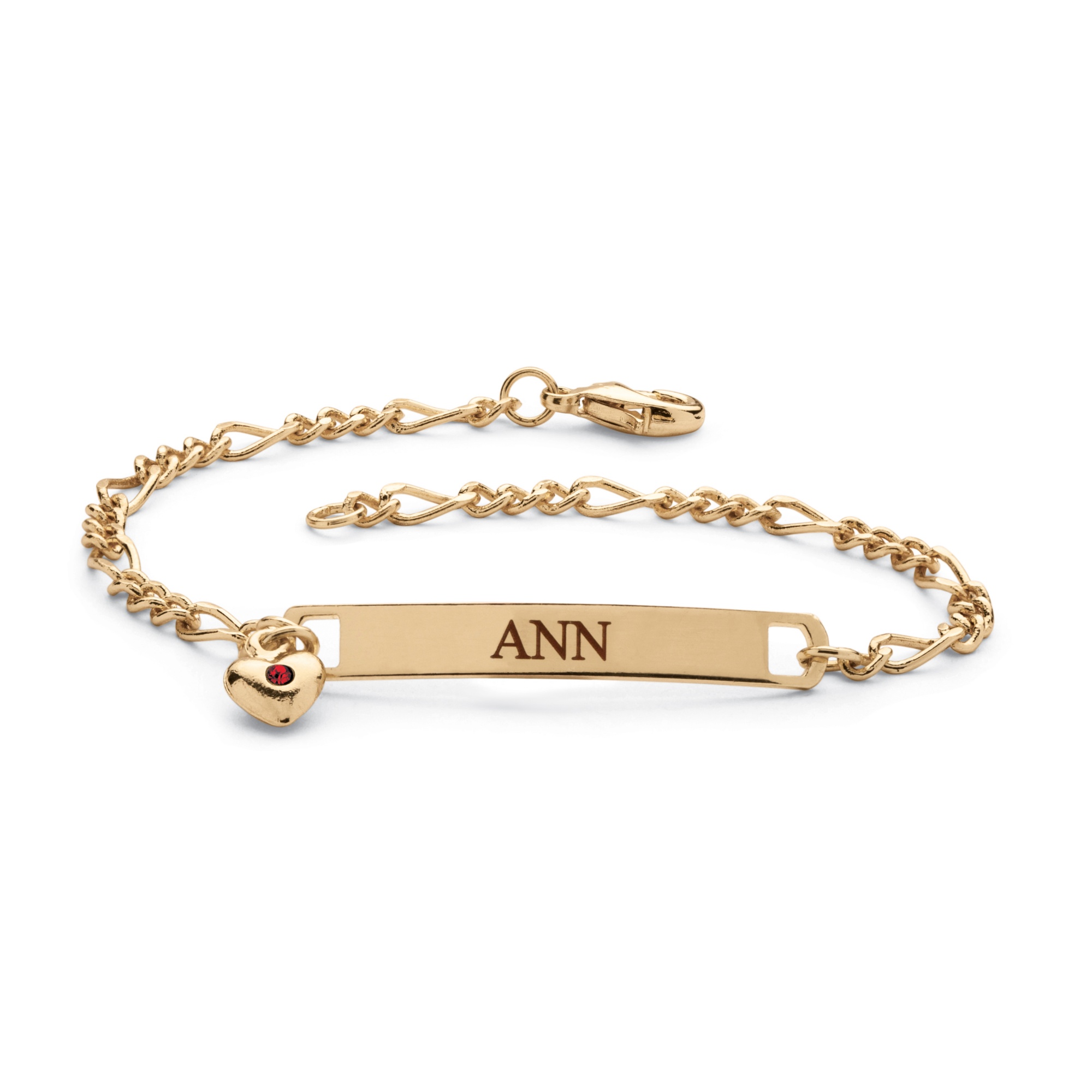 Birthstone ID Bracelet 7 1/4"