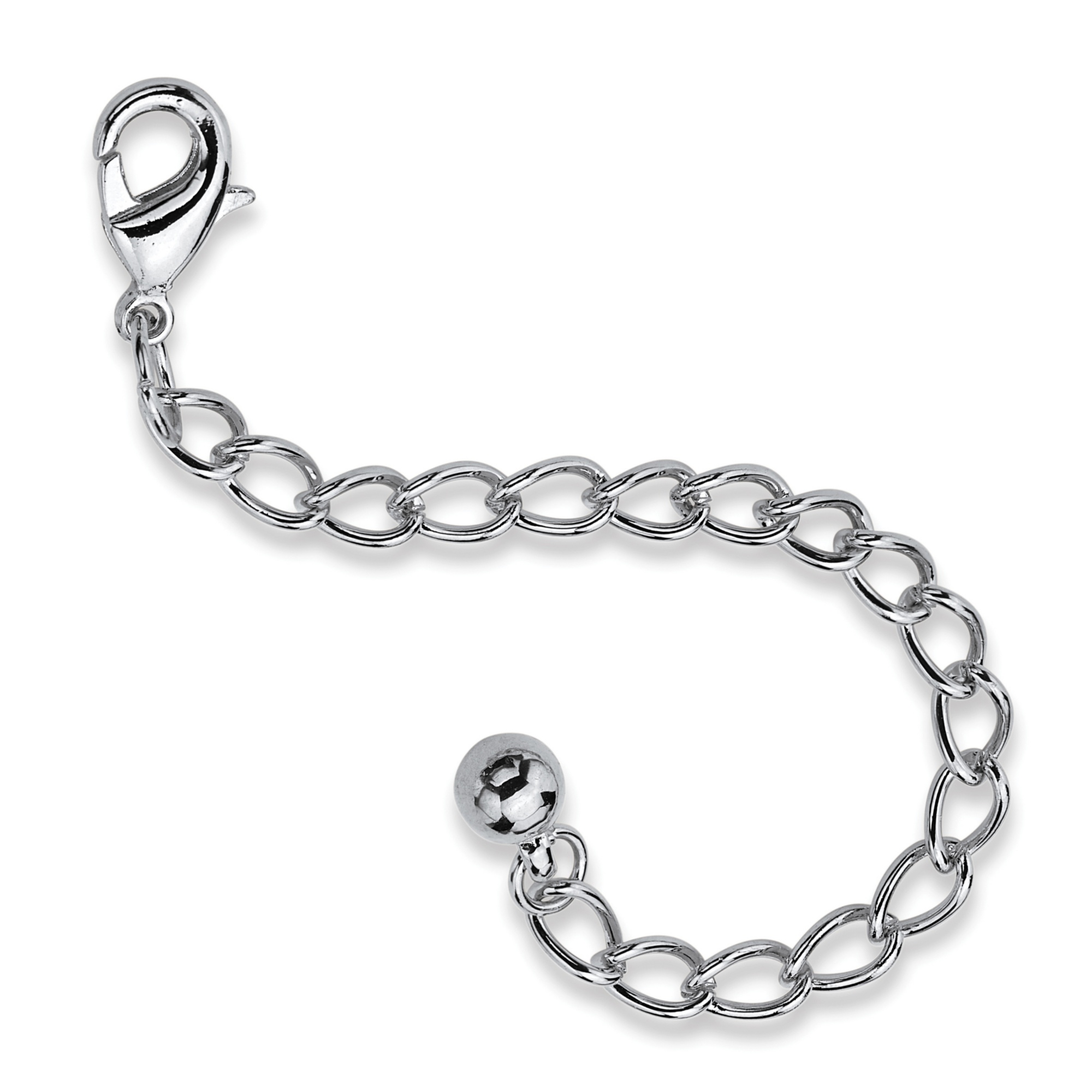Silvertone Metal Chain Extender 3"