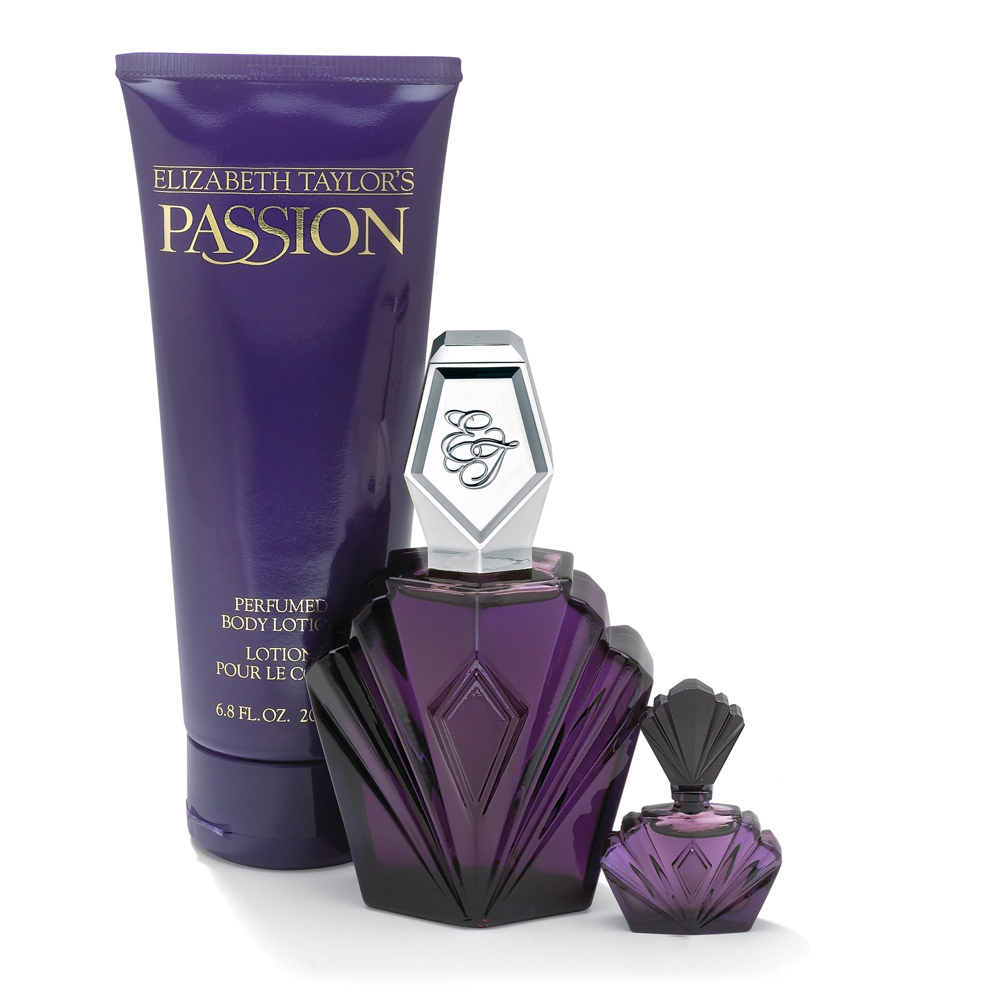 3-Piece Perfume Gift Set Passion by Elizabeth Taylor