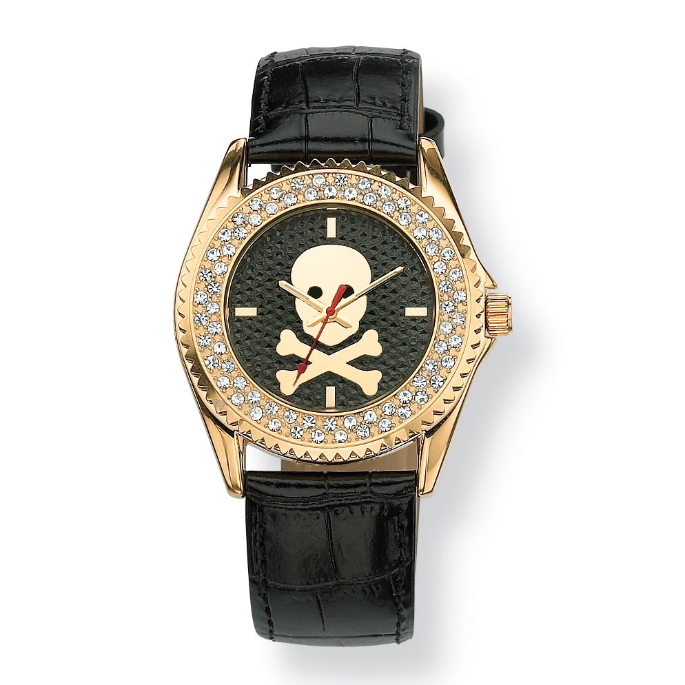 Skull & Crossbones Crystal Watch