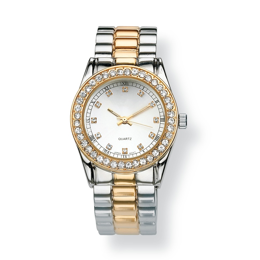 Crystal Tutone Women's Watch