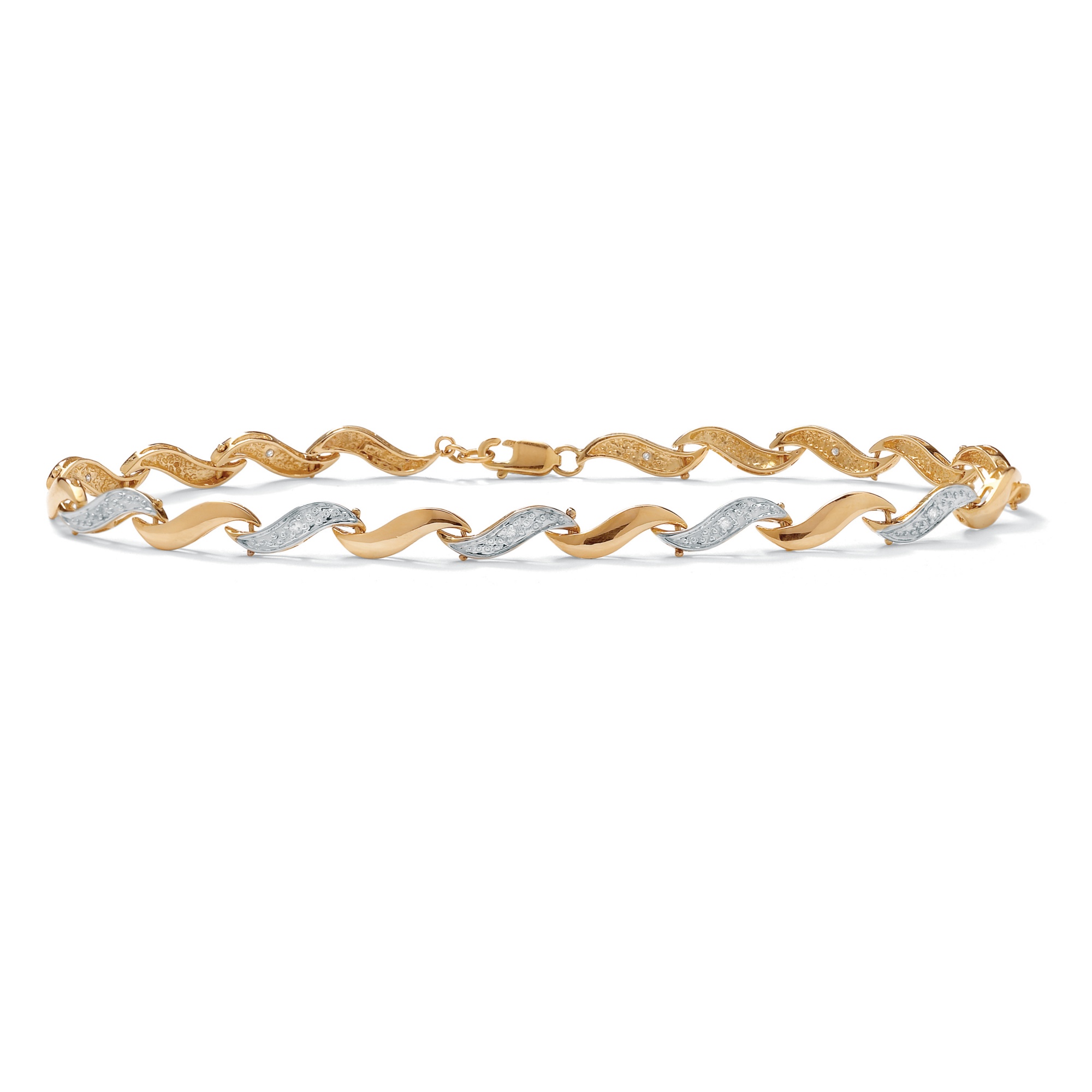 10K Gold Diamond Bracelet(Women s)